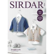 (Sl4 5221 Cardigan and Vest)